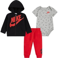 Nike Sportswear Erstausstattungspaket »JDI TOSS 3PC FZ PANT SET«, (Set, 3 tlg.), schwarz