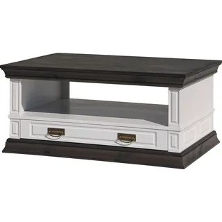 Home Affaire Vinales mit Schublade wengefarbe / weiß 100 x 45 x 69 cm