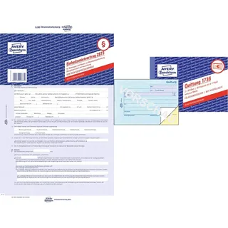 Avery Zweckform Avery, Formular, Einheitsmietvertrag Wohnungen / Häuser' 2873 (4 x)