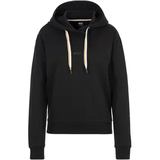 BOSS Hoodie »CP Stripe_Hoodie«, mit kontrastfarbener Kordel, schwarz