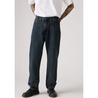 Loose-fit-Jeans LEVI'S "568 STAY LOOSE", Herren, Gr. 30, Länge 32, blau (the midnight blaus s), Denim/Jeans, Obermaterial: 100% Baumwolle, loose fit lang, Jeans Loose-fit-Jeans, mit Leinenanteil