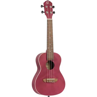 Ortega RURUBY Konzert Ukulele Raspberry Red