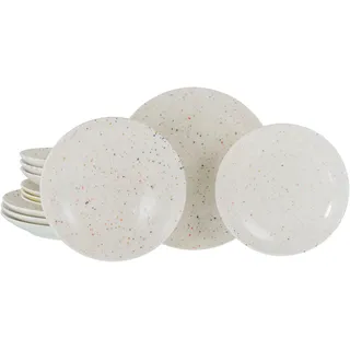 CreaTable Teller-Set Confetti 12 Stk.