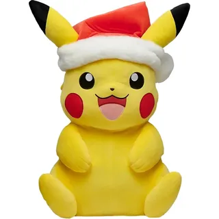 Pokémon Plüsch - Pikachu Holiday/Weihnachten 60 cm - Gelb