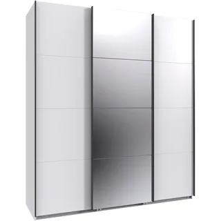 WIMEX »Mugano, Made in Germany, Lieferung bis in Deine Etage und Stellort« wähle Deine Ausstattung: Basic oder Premium!, 3 Schwebetüren, große Größen, mit oder ohne Spiegel, Metallgriffe