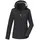 Damen Funktionsjacke/Outdoorjacke mit abzippbarer Kapuze KOS 133 WMN JCKT, schwarz, 36, 38383-000