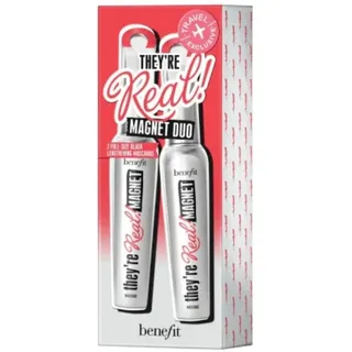 Benefit They're Real! Magnet Mascara Duo Set - #1 Supercharged Black, 18 g