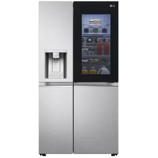 LG GSXE90MBDD Side-by-Side (628 l, 1790 mm hoch, Silber)