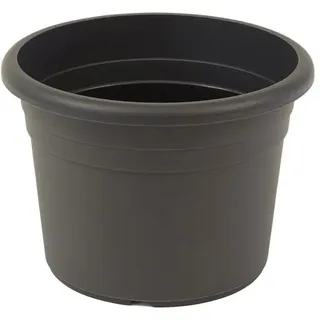 greemotion Pflanzkübel Fiona, UV-Beständiger Blumentopf aus Kunststoff, Pflanzgefäß mit Bodenlöchern, Volumen ca. 2 l, ca. Ø 20 x H 14 cm