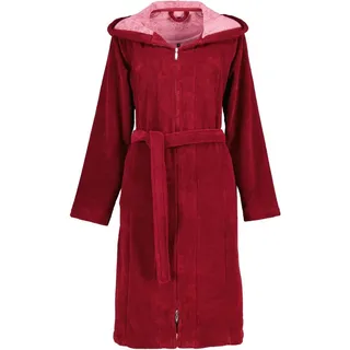 VOSSEN Bademantel Palermo Rot XL