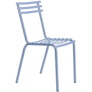 Stapelstuhl Flower Ethimo blau, Designer Ethimo Design Studio, 45x85x52 cm