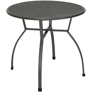 Greemotion Gartentisch Ø 80 x 74 cm Grau