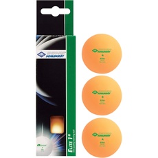Donic-Schildkröt Tischtennisball 1-Stern Elite, 3 Stk. im Karton, orange, 608318