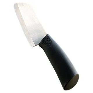 Rosenstein & Söhne Knives: Keramik-Santokumesser mit 12-cm-Klinge (Keramikmesser, Messer, Schäler)