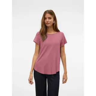 Vero Moda Damen Vmbella Ss Top WVN Ga Noos T-Shirt, Mesa Rose, M
