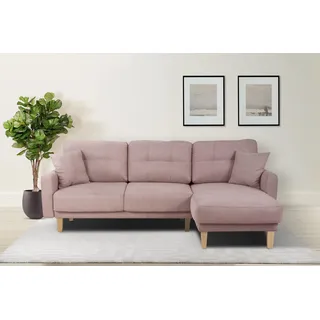 Home Affaire »TRIPLO optionale Schlafsofa mit Bettkasten, Maße B/T/H: 234/164/89 cm« L-Form wahlweise mit Bettfunktion - Liegefläche 132x210 cm