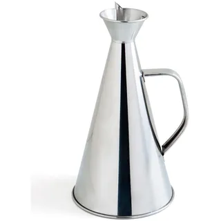 Quid 7694003 Renova Ölspender, auslaufsicher, INOX, 75 cl, Transparent, 15 x 15 x 30 cm