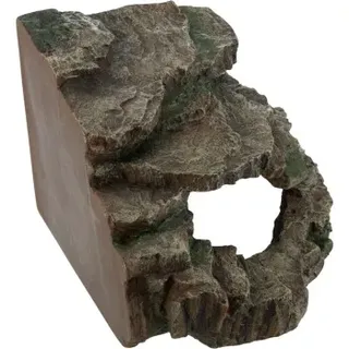 Trixie Terrarium-Eckstein Kunstharz 24 x 19 x 25 cm Grau