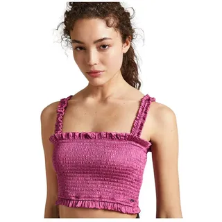 Pepe Jeans Divinity ärmellose Bluse - English Rose Pink - L