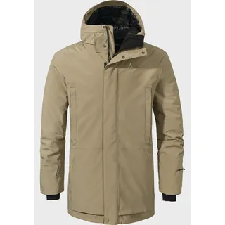 Schöffel Ins Parka Style Crivat MNS, wasserdichte und atmungsaktive Winterjacke, komprimierbarer, leichter Parka mit nachhaltiger Wattierung, nutmeg, 54
