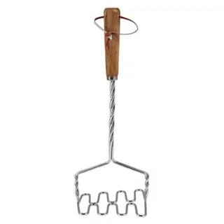 Excellent Houseware Kartoffelstange mit Holzgriff