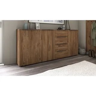 borchardt Möbel Highboard 200 x 93 x 35 cm Braun