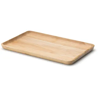 Continenta Tablett 34 x 21 cm Holz Braun