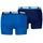 Everyday Basic Boxershorts Blau L 2er