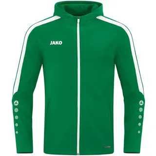 Jako Damen Kapuzenjacke Power, Farbe:sportgrün, Größe:34 - Grün