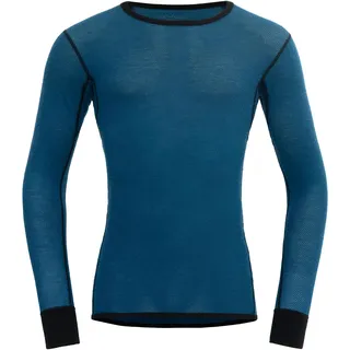 Devold of Norway Wool Mesh 190 Langarm-T-Shirt Flood/Caviar S
