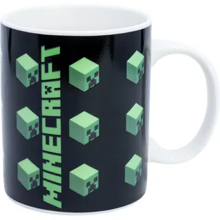 TAZA CERAMICA 325 ML CHANGING COLOR EN CAJA REGALO MINECRAFT ICONICMONO
