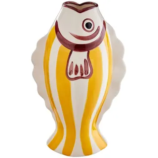 Butlers Vase Coral Coast , Gelb , Keramik , 43 cm , Dekoration, Vasen, Keramikvasen