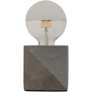 Pauleen 48196 Silver Jwewel Tischleuchte max. 20 Watt Silber Beton E27