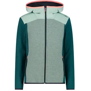 CMP WOMAN JACKET FIX HOOD Trek Green 34