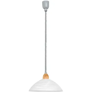 EGLO Lord 2 silber/nickel-matt/buche