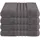 Milano Handtuch 50 x 100 cm grau