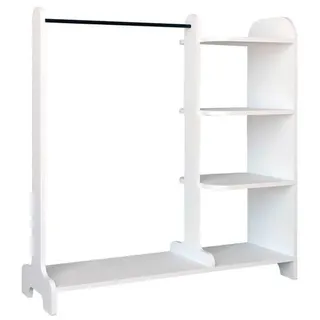 MID.YOU Garderobe LEMPU 106 x 110 x 35 cm Weiß