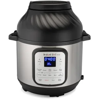 Instant Pot Multicooker Duo Crisp/Silber 8 l