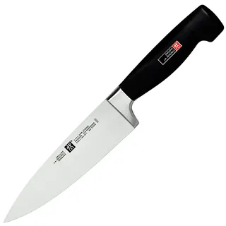 Zwilling Vier Sterne Allzweckmesser 16 cm Schwarz