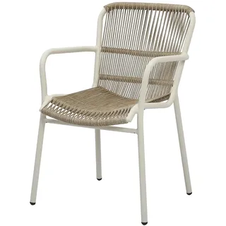 barths Ives Stapelstuhl 66 x 56 x 86 cm beige/khaki 2 St.