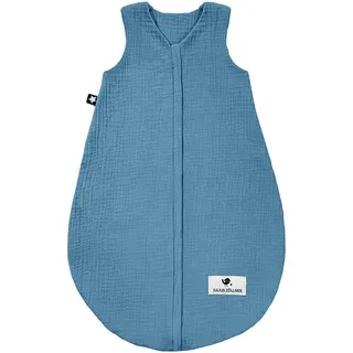 Julius Zöllner Schlafsack Musselin blau, 68 / 74