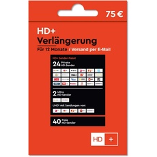 HD+ Plus extension 12 months for all cards HD01,02,03,04,05