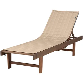 CLASSIC ACCESSORIES Montlake FadeSafe Chaise Lounge Überzug 80" x 26" Antik Beige