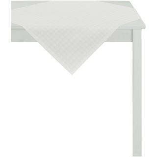 Apelt Tischdecke, Polyester, Hellgrau, 90 x 90 x 0.5 cm