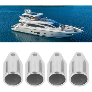 4PCS Sonnenschirm Top Auge Endkappe Edelstahl Anti Korrosion Rostfrei Bootsbeschläge für Yacht