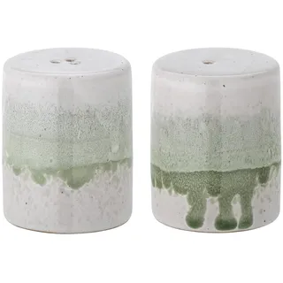 Bloomingville Salz- und Pfefferset, Keramik, Grün