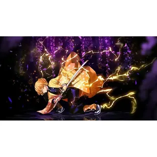 Anime Demon Slayer 1000 Teile Puzzle Kinder Brettspiele Jigsaw Holzpuzzle - Agatsuma Zenitsu