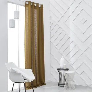 Ösenschal Today, 140x240cm, 100% Baumwolle, Bronze - Bunt