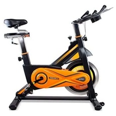 GRIDINLUX | Heimtrainer Alpine 8000 | Indoor Cycle Spinning | Schwungrad 25 kg | Volle Intensitätskontrolle | LCD Display mit Herzfrequenzmesser | Fitness