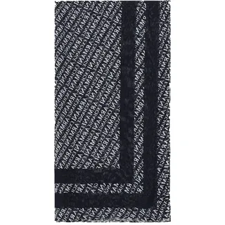 Armani Exchange Women's 252587 Scarf, Black/White, One Size